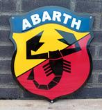 Emaille bord Abarth Schild, Collections, Marques & Objets publicitaires, Verzenden