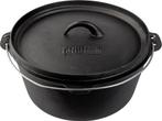 Dutch Oven 31cm - Gietijzeren pan met deksel Grill Guru L..., Verzenden, Nieuw