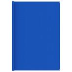 vidaXL Tapis de tente 250x300 cm Bleu