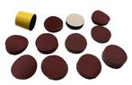 Set van 50 mm handschuurblok en 100 schuurschijfjes, korrel, Doe-het-zelf en Bouw, Verzenden, Nieuw