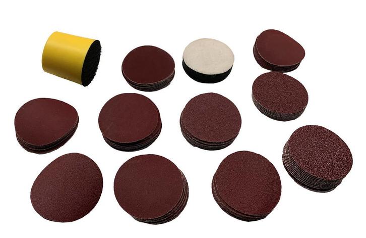 Set van 50 mm handschuurblok en 100 schuurschijfjes, korrel, Doe-het-zelf en Bouw, Gereedschap | Overige machines, Nieuw, Verzenden
