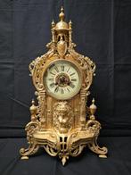 Pendule - Tafelklok - Regency - Verguld brons - 1850-1900, Antiquités & Art, Antiquités | Horloges