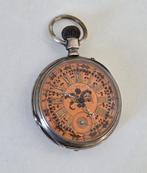 Zilveren 800 Zakhorloge - Gedetailleerde wijzerplaat -, Handtassen en Accessoires, Nieuw