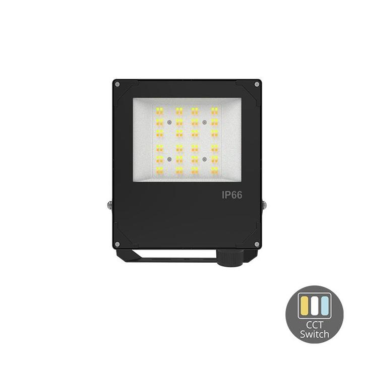 Floodlight 30/40/50W IP66 CCT Switch 7000 Lumen, Tuin en Terras, Buitenverlichting, Nieuw, Netvoeding, Verzenden