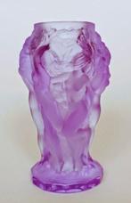 Curt Schlevogt - F. Pazourek - Vase - Récolte - Verre