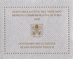 Vaticaan. 2 Euro 2020 Raffaello Sanzio + Giovanni Paolo, Postzegels en Munten