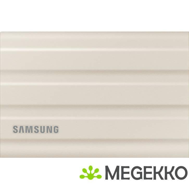 Samsung SSD T7 Shield 1TB Beige, Computers en Software, Harde schijven, Nieuw, Verzenden