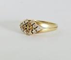 Zonder Minimumprijs - Ring - 14 karaat Geel goud - 0.54ct., Handtassen en Accessoires, Ringen, Nieuw