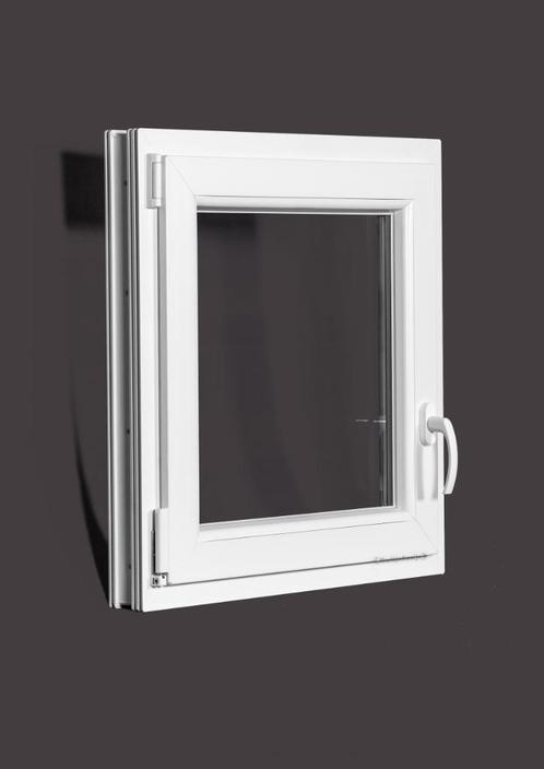 PVC raam draai kiep b70xh70 cm wit, Bricolage & Construction, Vitres, Châssis & Fenêtres, Enlèvement ou Envoi