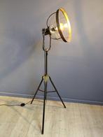 Staande lamp - In hoogte vestelbaar - Glas, Metaal - Statief