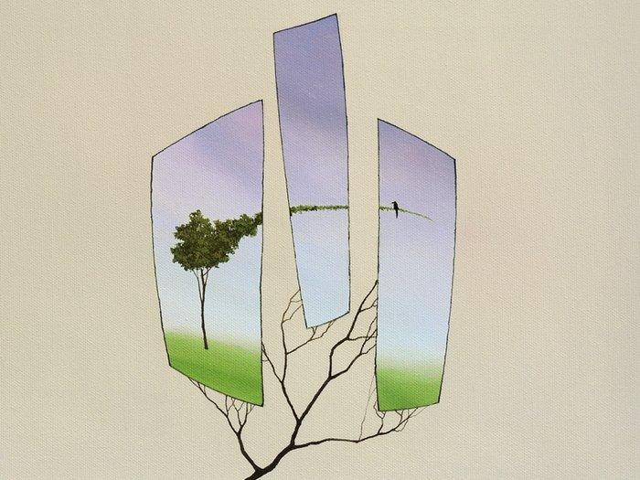 Wojciech Muda / Munke (XX-XXI) - Bonsai, Antiek en Kunst, Kunst | Schilderijen | Modern