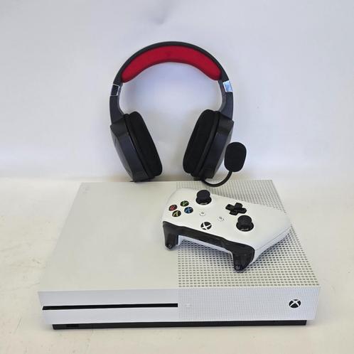 Xbox one s 500gb Incl. Controller en Headset | Nette Staat, Games en Spelcomputers, Spelcomputers | Xbox Series X en S, Nieuw