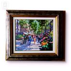 Francesc Tornero Gomez (1934) - Ramblas de Barcelona, Antiek en Kunst