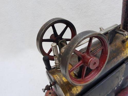 Onbekend - Machine à vapeur dans sa boîte dorigine -, Antiquités & Art, Antiquités | Jouets