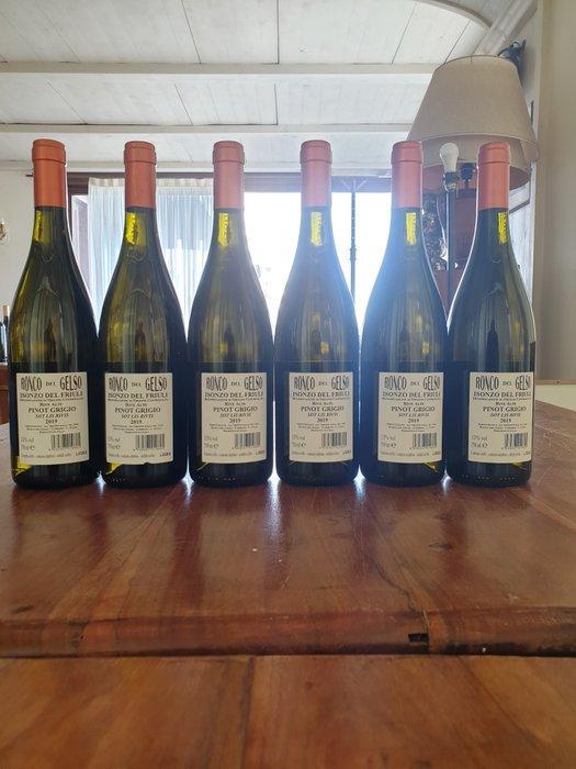 2019 Ronco del Gelso Sot Lis Rivis Pinot Grigio Rive Alte -, Verzamelen, Wijnen