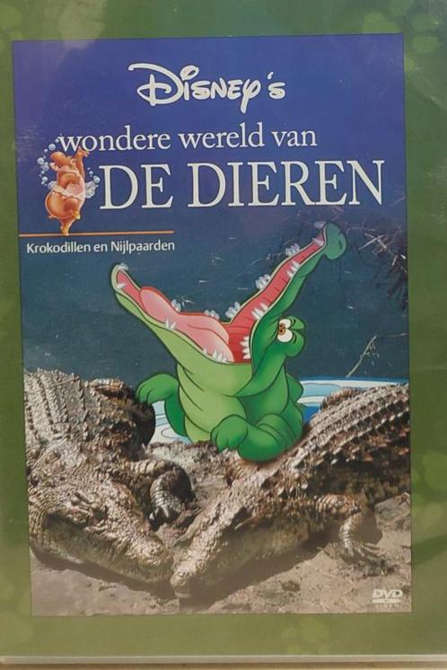 Wondere wereld van de dieren - Krokodillen en Nijlpaarden, Cd's en Dvd's, Dvd's | Actie, Ophalen of Verzenden