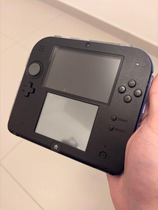 Nintendo - 2DS - Blue/Black Edition + R4 Game Card +, Games en Spelcomputers, Spelcomputers | Overige Accessoires