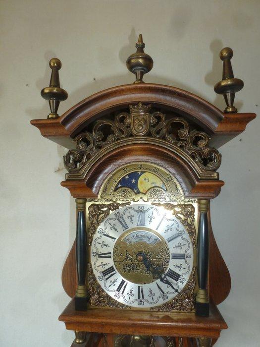 Sallander klok - - Eik - 1950-1960, Antiek en Kunst, Curiosa en Brocante