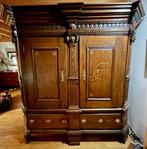 Kabinet - Eik - neoclassistische kast, Antiek en Kunst