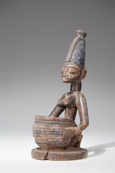 Sculpture - Bois - Yoruba - Nigeria, Antiek en Kunst, Kunst | Niet-Westerse kunst