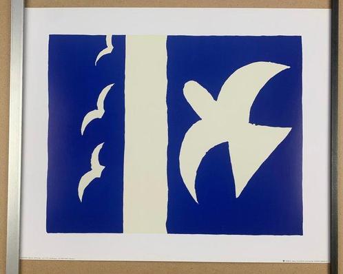 Georges Braque (after) - Oiseaux - Artprint - 50 x 40 cm, Antiek en Kunst, Kunst | Tekeningen en Fotografie