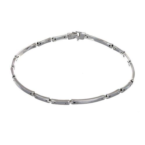 Armband - 18 karaat Witgoud, Handtassen en Accessoires, Antieke sieraden