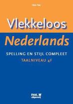 Vlekkeloos Nederlands taalniveau 4F 9789077018583, Boeken, Schoolboeken, Gelezen, Dick Pak, Verzenden