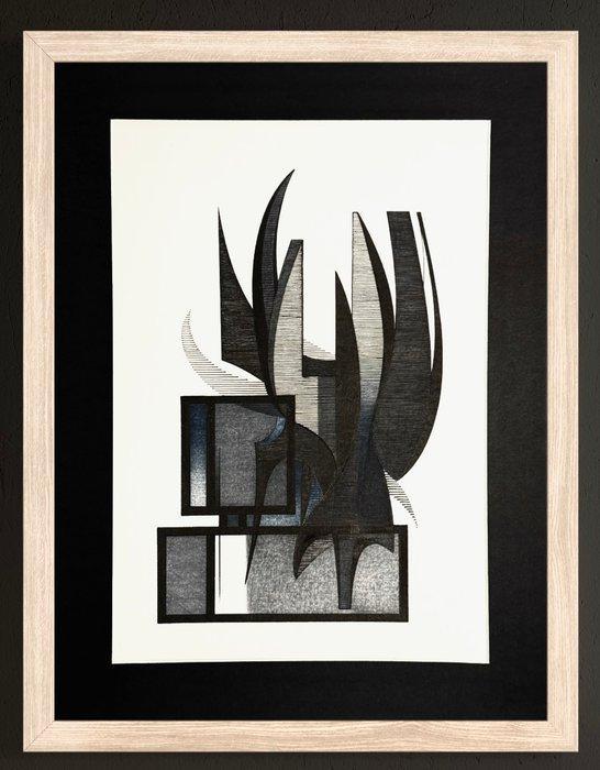 Eugene Eechaut (1928-2019) - Paire de peintures abstraites, Antiek en Kunst, Kunst | Designobjecten