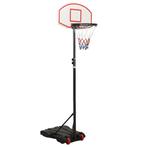 vidaXL Basketbalstandaard 216-250 cm polyetheen wit, Sport en Fitness, Basketbal, Verzenden, Nieuw