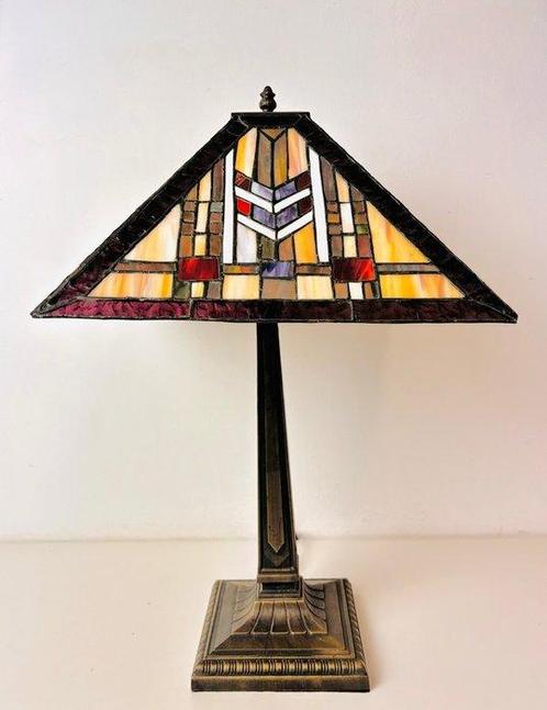 Lampe de table - Grande lampe « Art Nouveau » de style, Antiek en Kunst, Curiosa en Brocante