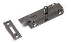 Profielschuif met bocht vernikkeld 80 x 35 mm, Doe-het-zelf en Bouw, Nieuw, Overige materialen, Klink of Kruk