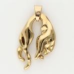 Hanger - 18 karaat Geel goud - 0.03ct. tw. Diamant