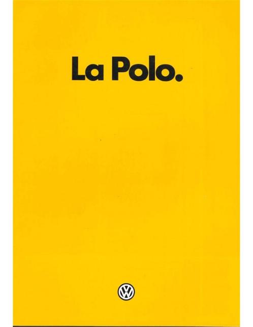 1982 VOLKSWAGEN POLO BROCHURE FRANS, Boeken, Auto's | Folders en Tijdschriften