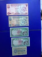 Ceylon. - 5 banknotes - various dates (Zonder Minimumprijs)
