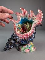 Lamp - Keramiek - Vintage Vallauris keramische schelpenlamp