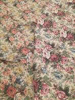 Introvabile coppia di tessuti in cotone darredo vintage