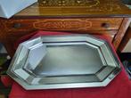 Dienblad - Verzilverd - Achthoekig, Antiek en Kunst