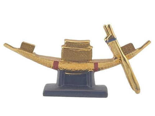 Franklin Mint - Beeldje - Royal Barge - 24-karaats verguld, Antiek en Kunst, Curiosa en Brocante