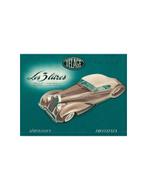 1949 DELAGE D6 3-LITER LEAFLET FRANS