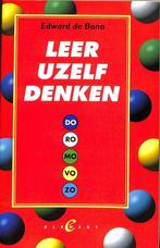Leer uzelf denken 9789056890278 E. de Bono, Boeken, Studieboeken en Cursussen, Verzenden, Gelezen, E. de Bono