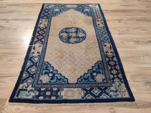China - Vloerkleed - 1.4 m - 0.82 m - Chinese Peking-rozen, Huis en Inrichting, Stoffering | Tapijten en Vloerkleden