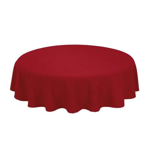 Nappe de Table Ronde Red 163cm Ø - Treb SP, Maison & Meubles, Cuisine | Linge de cuisine, Envoi
