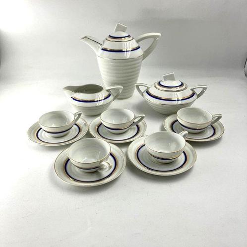 SP Coimbra - Koffieservies - Keramiek - Koffieset, Antiek en Kunst, Antiek | Meubels | Tafels