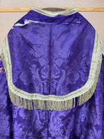 Chape religieuse violette de grande cérémonie - Antique -