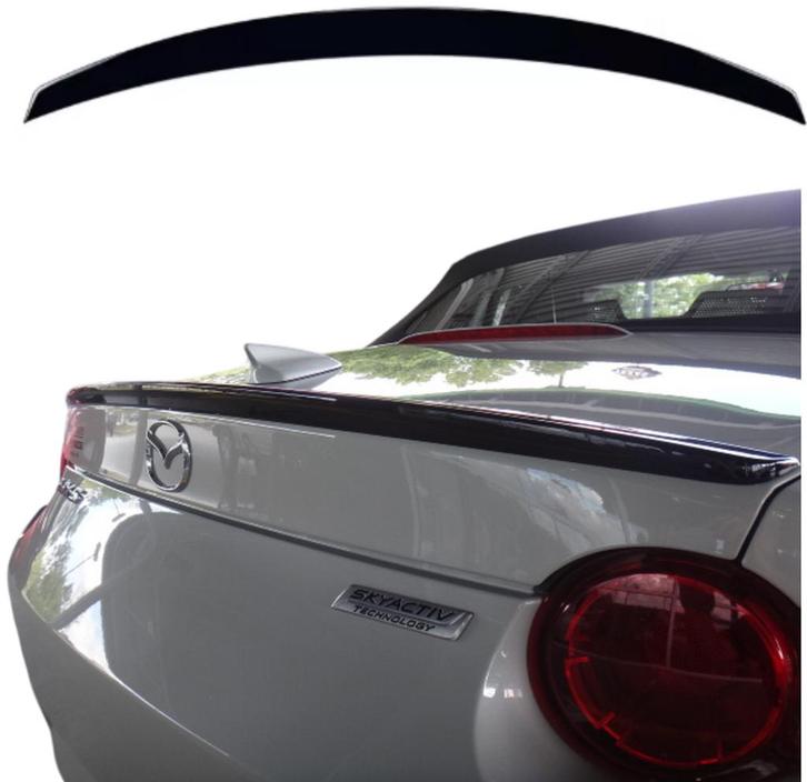 Achterspoiler | Mazda | MX5 2016- | ND | Glanzend zwart, Auto-onderdelen, Carrosserie, Nieuw, Mazda, Verzenden