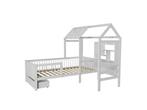 Veiling - Kinderbed Yari - Incl. Tafel en Lade - Wit, Nieuw