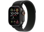 Apple Watch Ultra 2 - Smartwatch - 49mm Titanium - Zwart, Handtassen en Accessoires, Smartwatches, Verzenden, Zo goed als nieuw