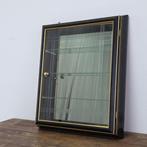 Vitrine - bouton bijou - Bois, Verre - miroir, verre sablé