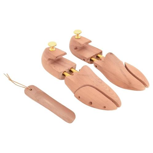 vidaXL Schoenspanner met schoenlepel EU 44-45 massief, Huis en Inrichting, Kasten | Schoenenrekken, Nieuw, Verzenden