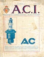 1928 A.C.I. (ORGANO UFFICIALE DELLAUTOMOBILE CLUB, Nieuw